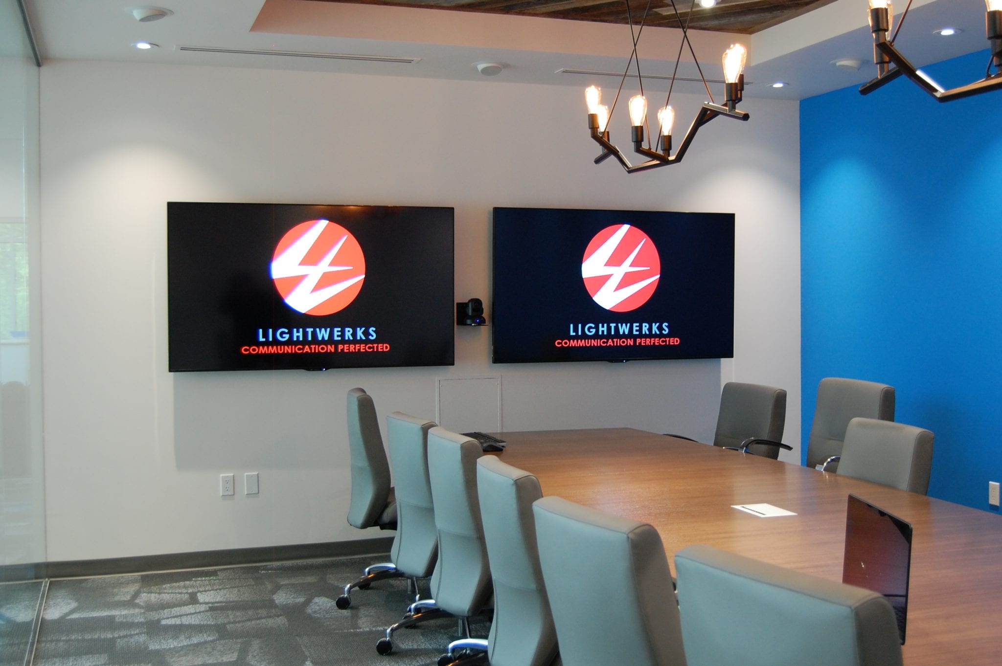 Conference Room Design Av Display Panels Mics Control