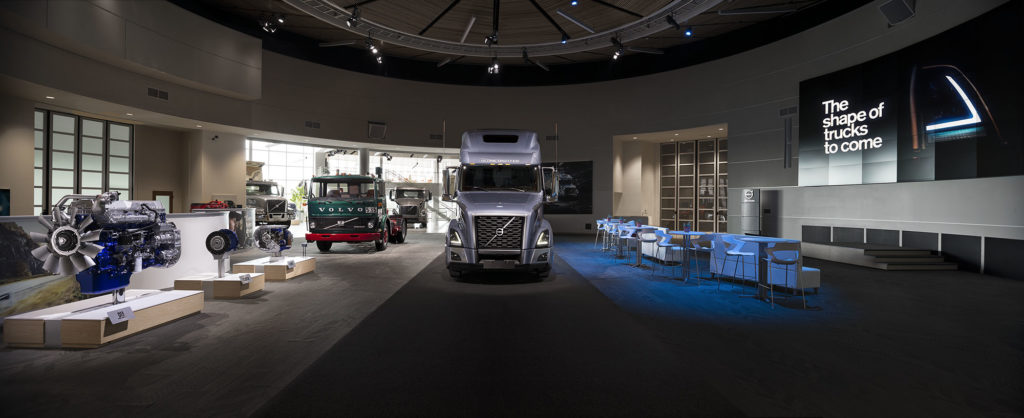 volvo customer center video wall