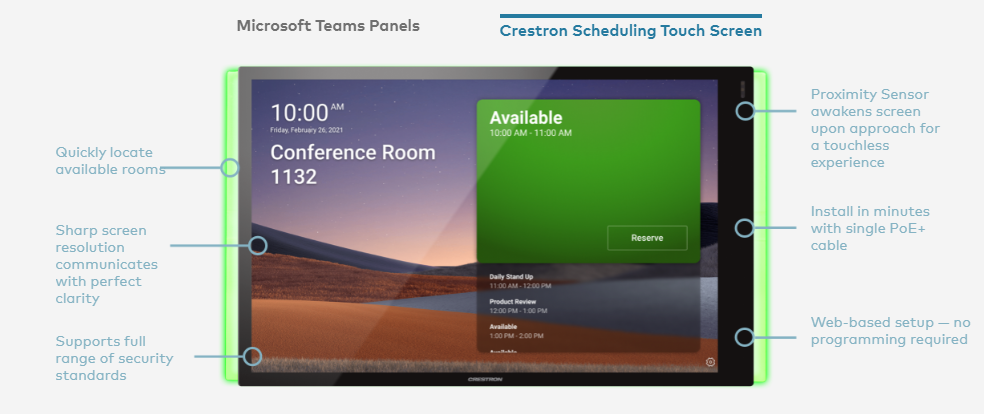 crestron-scheduling-touch-screen